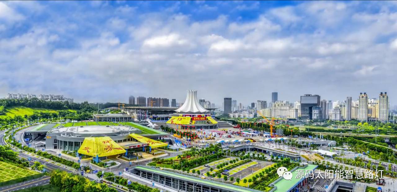 太陽能路燈，太陽能路燈廠家，太陽能平板燈，東盟博覽會